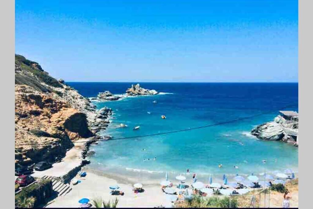 Eleni Sea View Luxury Apartment In Mades Лигария Екстериор снимка